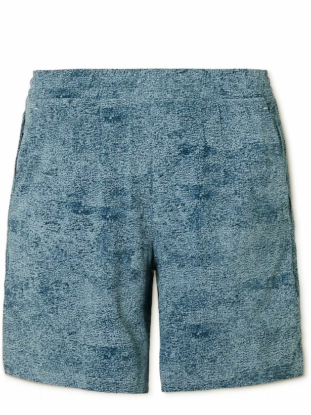 Photo: Lululemon - Pace Breaker 7&quot; Straight-Leg Mesh-Trimmed Recycled Swift&trade; Shorts - Blue