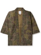VISVIM - Sanjuro Camouflage-Print Wool-Blend Gabardine Jacket - Green