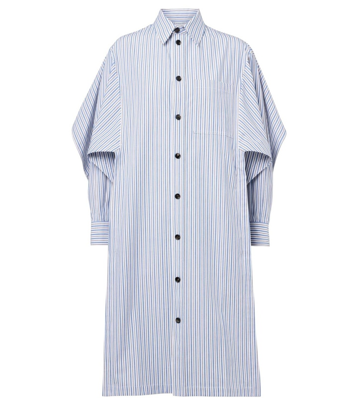Photo: Bottega Veneta Striped cotton shirt dress