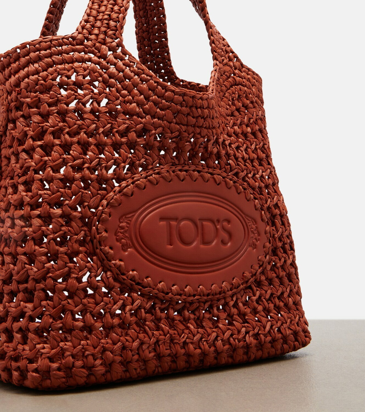 Tod's EBL Small woven tote bag