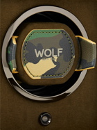 WOLF - Elements Cub Camouflage-Print Full-Grain Vegan Leather Single Watch Winder