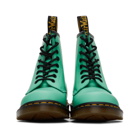 Dr. Martens Green 1460 Smooth Lace-Up Boots
