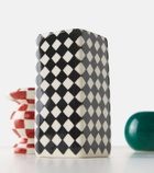 Serax Les Objets Mouleversants Chessboard set of 3 ceramic candle holders
