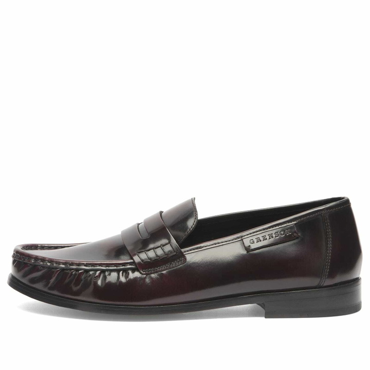 Photo: Grenson Men's Simeon Penny Loafer in Burgundy