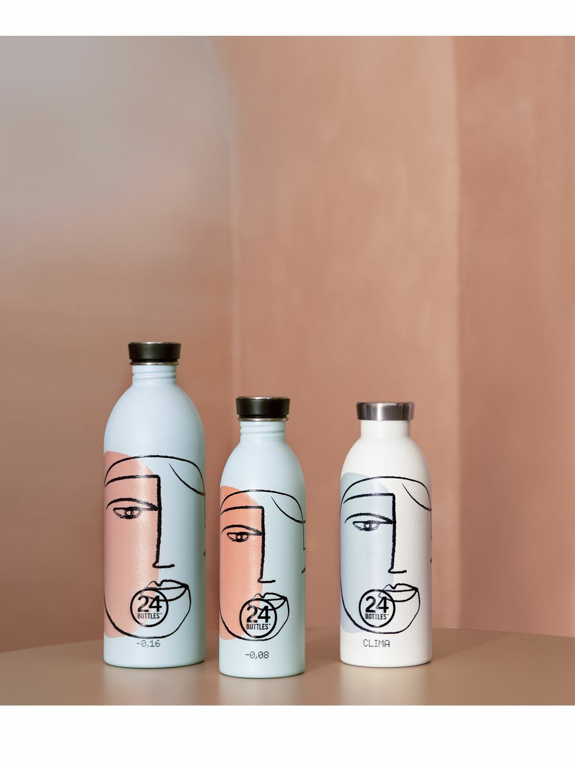24BOTTLES 500ml White Calypso Clima Bottle