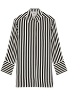Day Birger ET Mikkelsen Lea Striped Satin Shirt Black