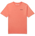 Patagonia - P-6 Logo-Print Organic Cotton-Jersey T-Shirt - Orange