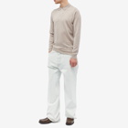John Smedley Men's Belper Long Sleeve Knitted Polo Shirt in Soft Fawn