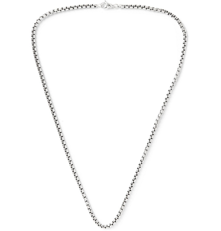 Photo: David Yurman - Sterling Silver Chain Necklace - Silver