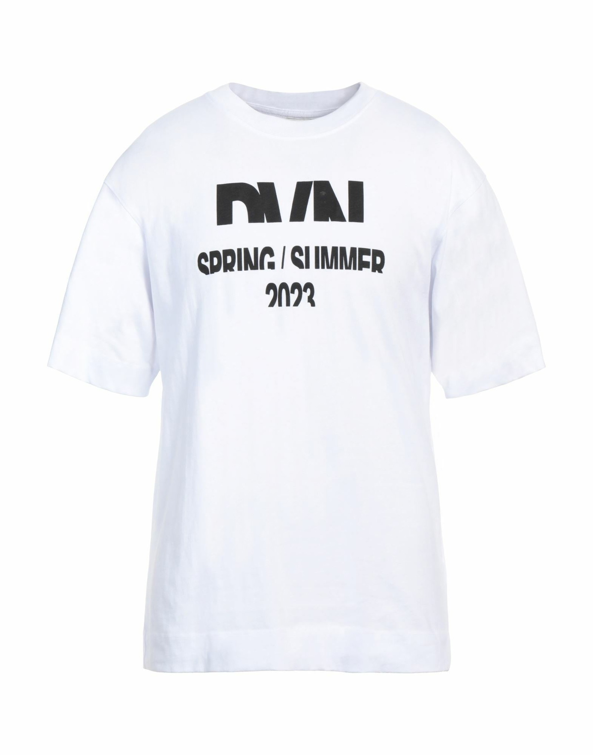 Dries Van Noten Mens T-shirt in White