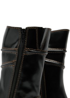 Miista Malene 65 Leather Mid-calf Boots Black