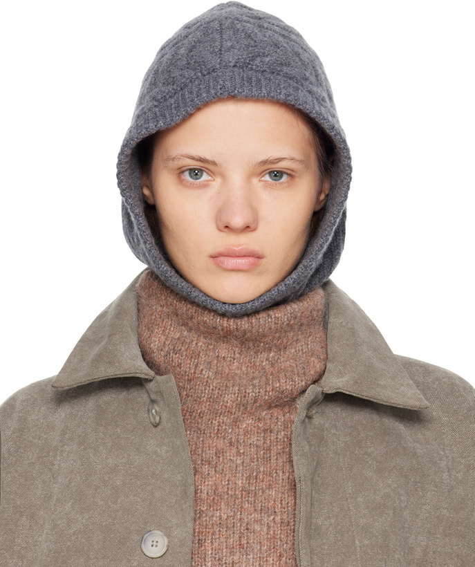 Photo: LISA YANG Gray Ylda Balaclava