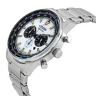 Citizen Chronograph Eco-Drive White Dial Mens Watch CA4500-91A