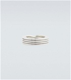 Bottega Veneta Key Chain sterling silver ring
