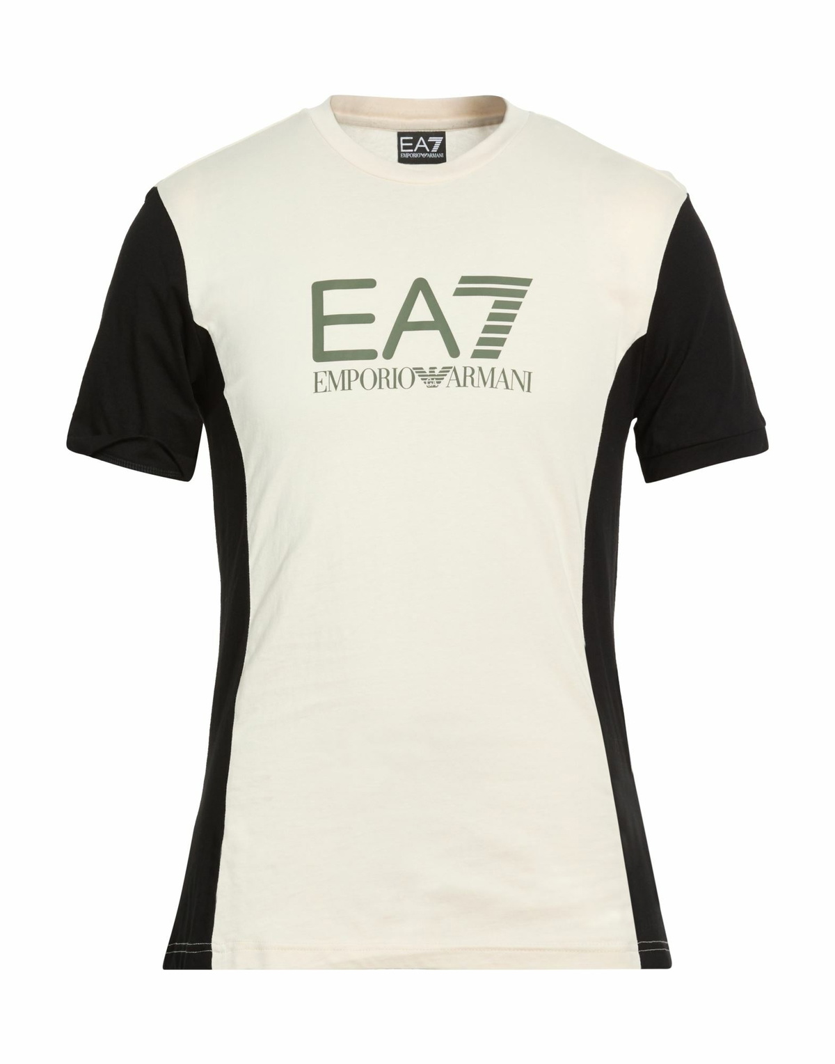 Ea7 Mens T-shirt Cream