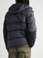 Polo Ralph Lauren - Quilted Wool-Blend Twill and Ripstop Down Hooded Jacket - Blue
