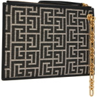 BALMAIN Black Pulse Zipped Pouch
