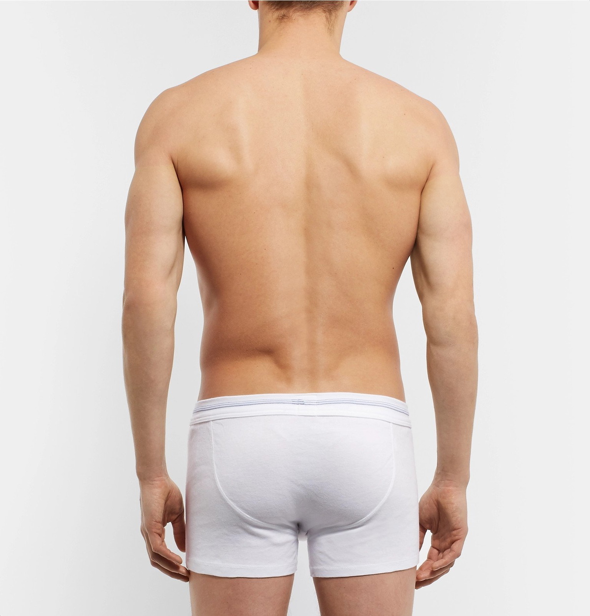 Schiesser - Karl Heinz Organic Cotton-Jersey Boxer Briefs - White Schiesser