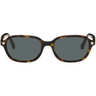 Versace Brown Medusa Sunglasses