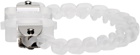 1017 ALYX 9SM Transparent Chain Link Buckle Bracelet