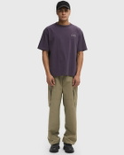 ØLÅF VARSITY TEE Purple Mens Shortsleefe