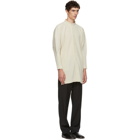 Homme Plisse Issey Miyake White MC July Cardigan