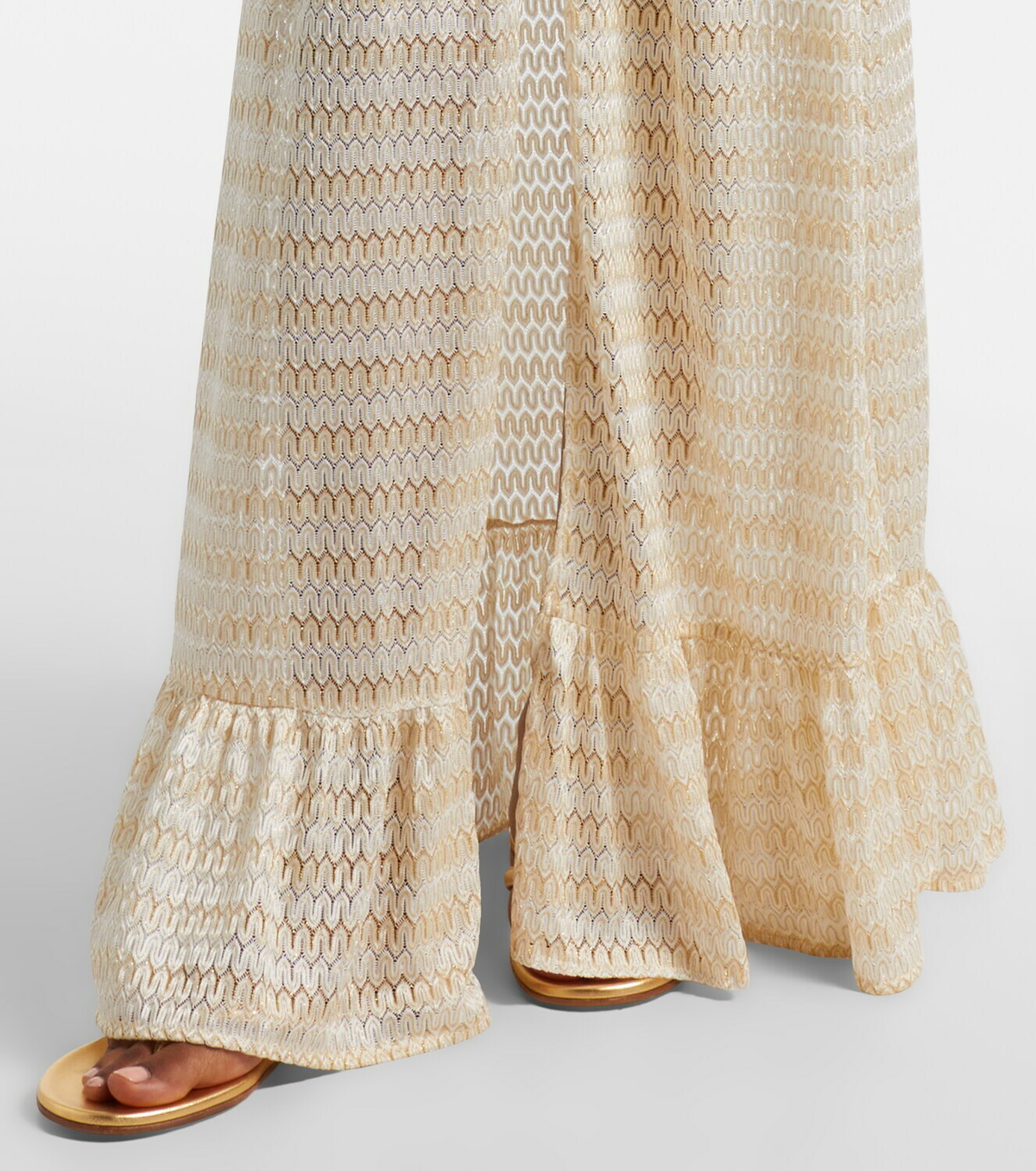 Melissa Odabash Stevie lamé kaftan