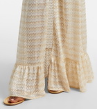 Melissa Odabash Stevie lamé kaftan