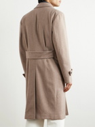 Thom Sweeney - Double-Breasted Cashmere Coat - Neutrals