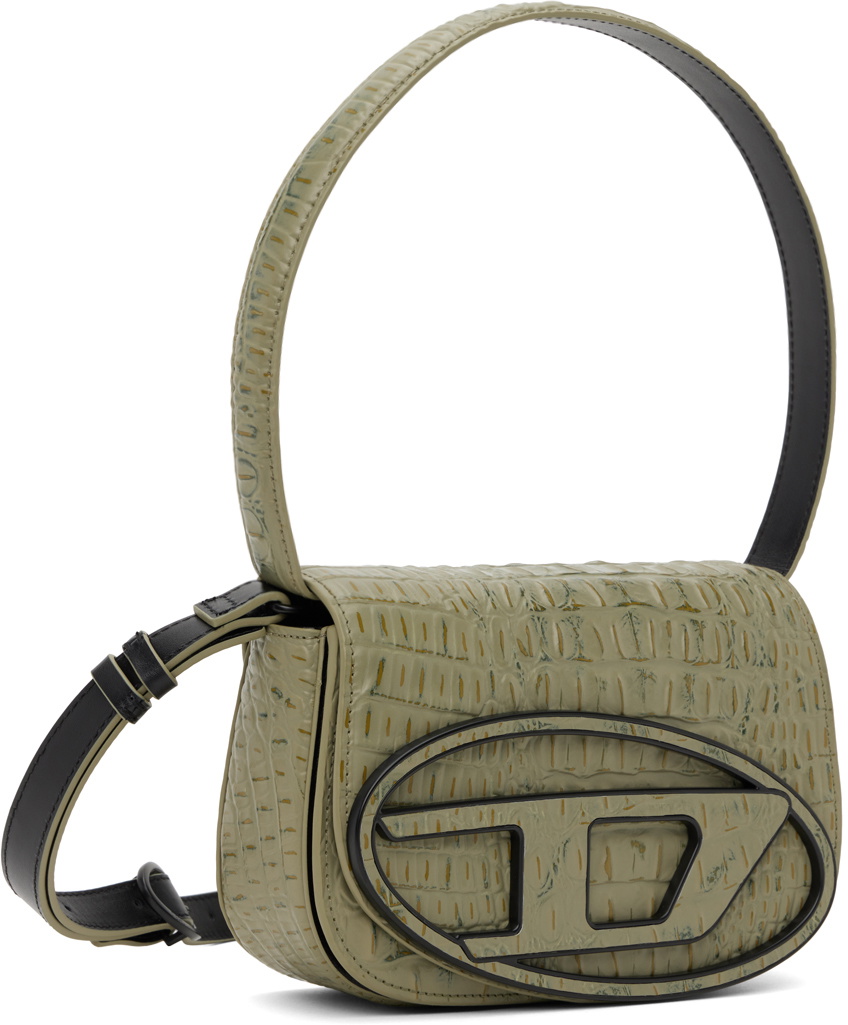Women's 1DR-Iconic shoulder bag in canvas and leather