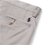 POLO RALPH LAUREN - Bedford Slim-Fit Stretch-Cotton Twill Chinos - Gray