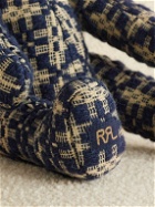 RRL - Patchwork Wool and Cotton-Blend Teddy Bear