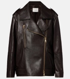 Dorothee Schumacher Sleek Statement leather biker jacket