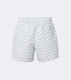 Frescobol Carioca Rio printed swim trunks