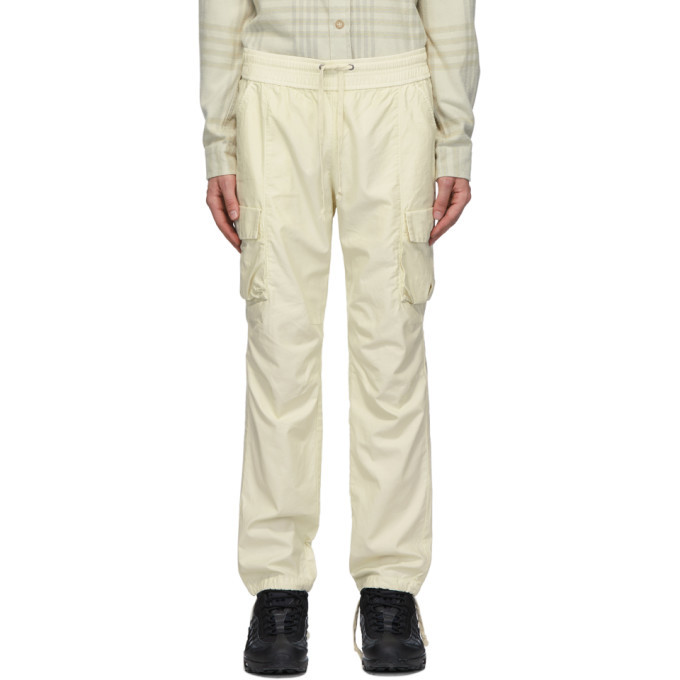 Photo: John Elliott Off-White Cotton Cargo Pants