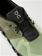 ON - Cloud 5 Rubber-Trimmed Mesh Sneakers - Green
