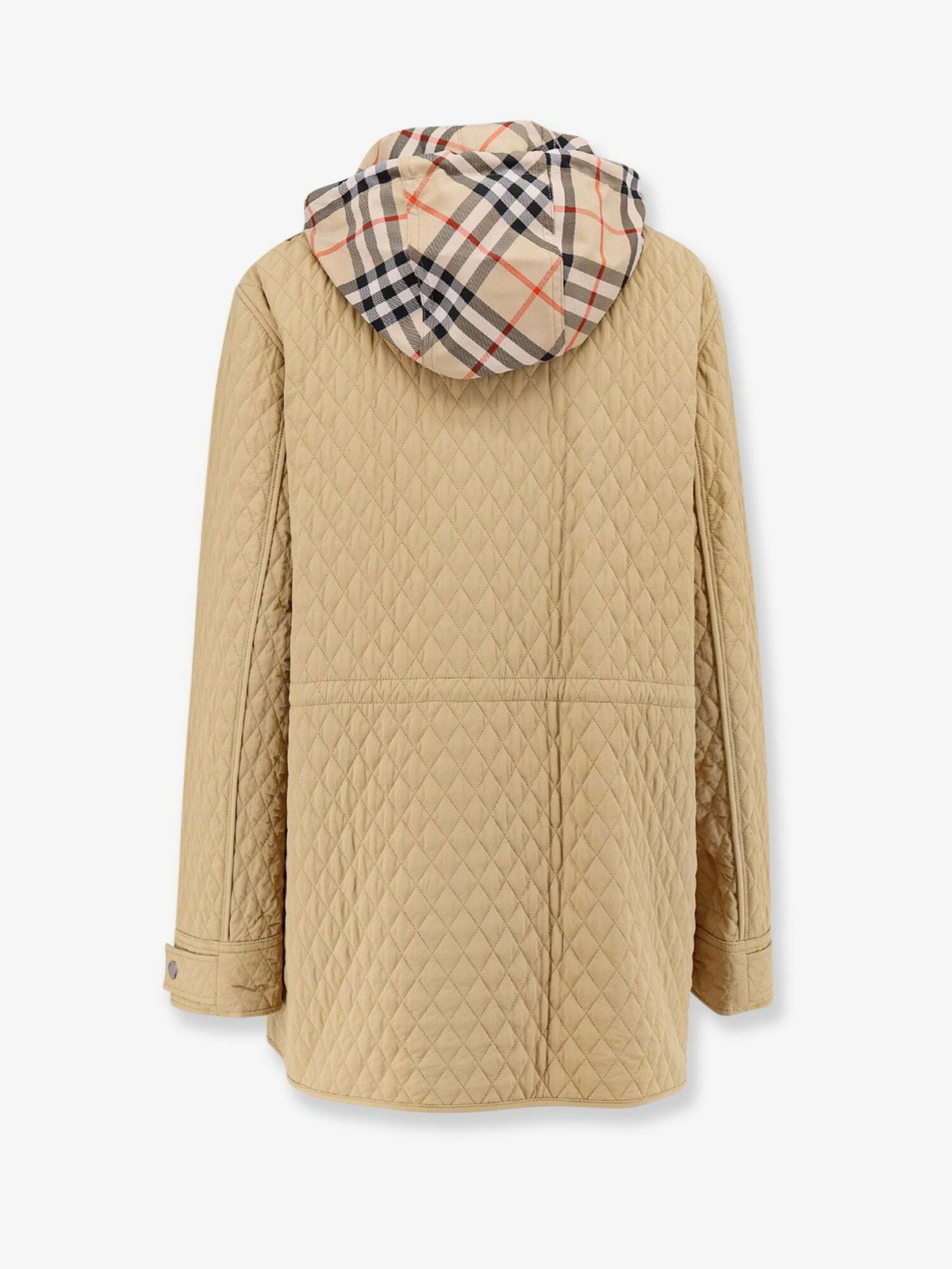 ジャケット BURBERRY Women Jackets 8105513A1435 Beige BURBERRY - Cropped jacket | Leam Roma - Luxury Shopping Online