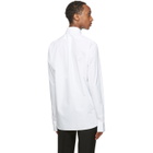 Rochas Homme White Rebecca Braided Shirt