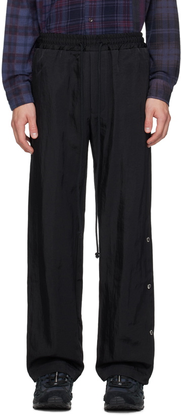 Photo: Song for the Mute Black Studded Track Pants