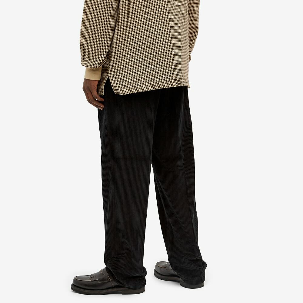 Our Legacy Men's Chino 22 Cord in Black Corduroy Our Legacy