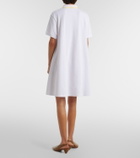 Loewe Double L cotton piqué polo dress