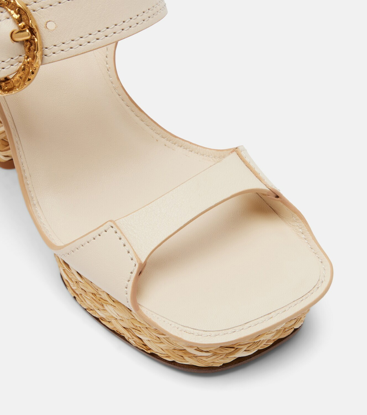 Zimmermann Talia leather slingback sandals