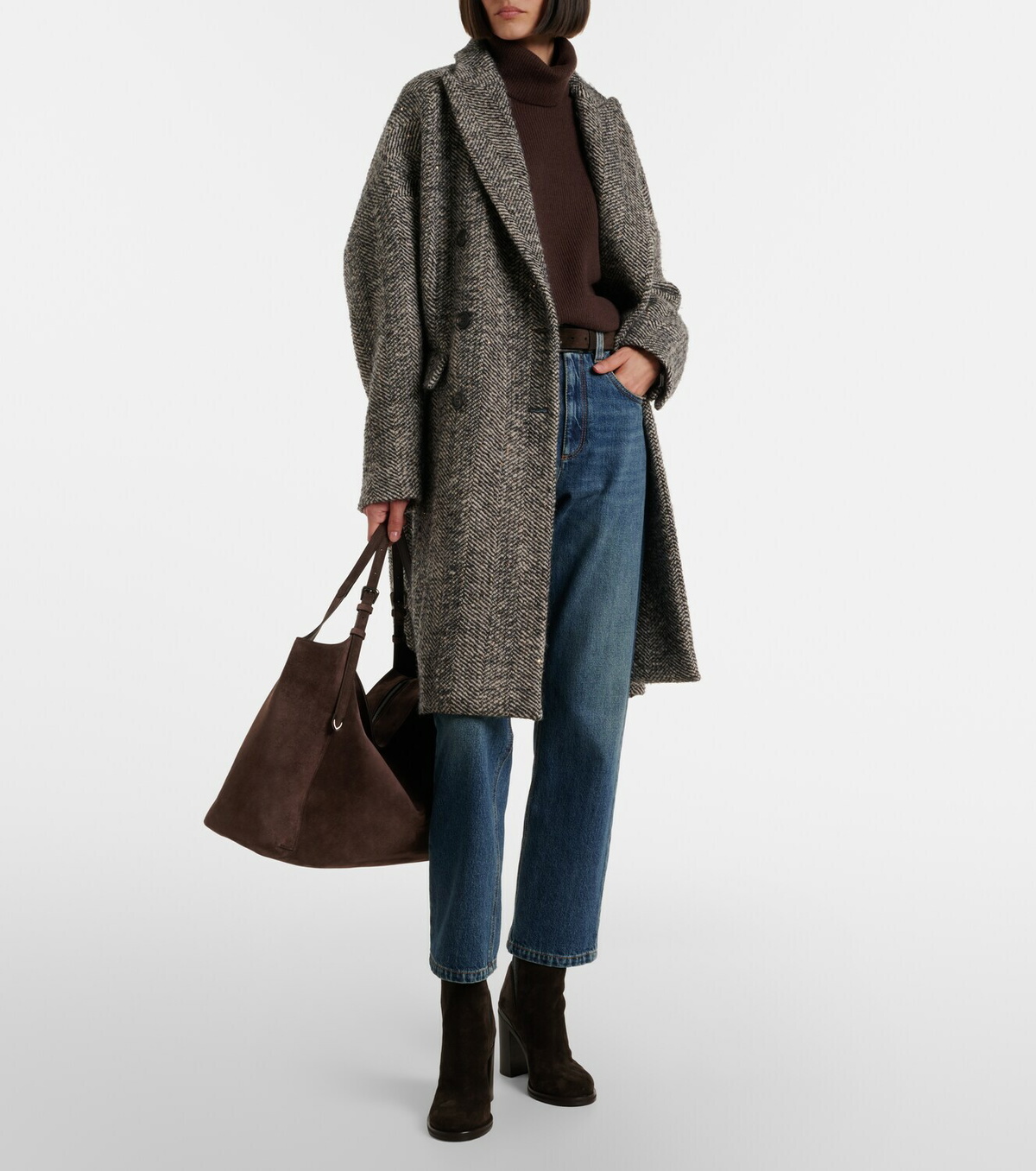 Brunello Cucinelli Cropped straight jeans