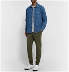 rag & bone - Slim-Fit Tapered Loopback Cotton-Jersey Sweatpants - Green