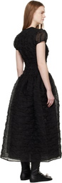 Cecilie Bahnsen Black CBcleopatra Midi Dress