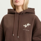 MKI Women's Ink Flower Hoodie Presented by END. in Coffee