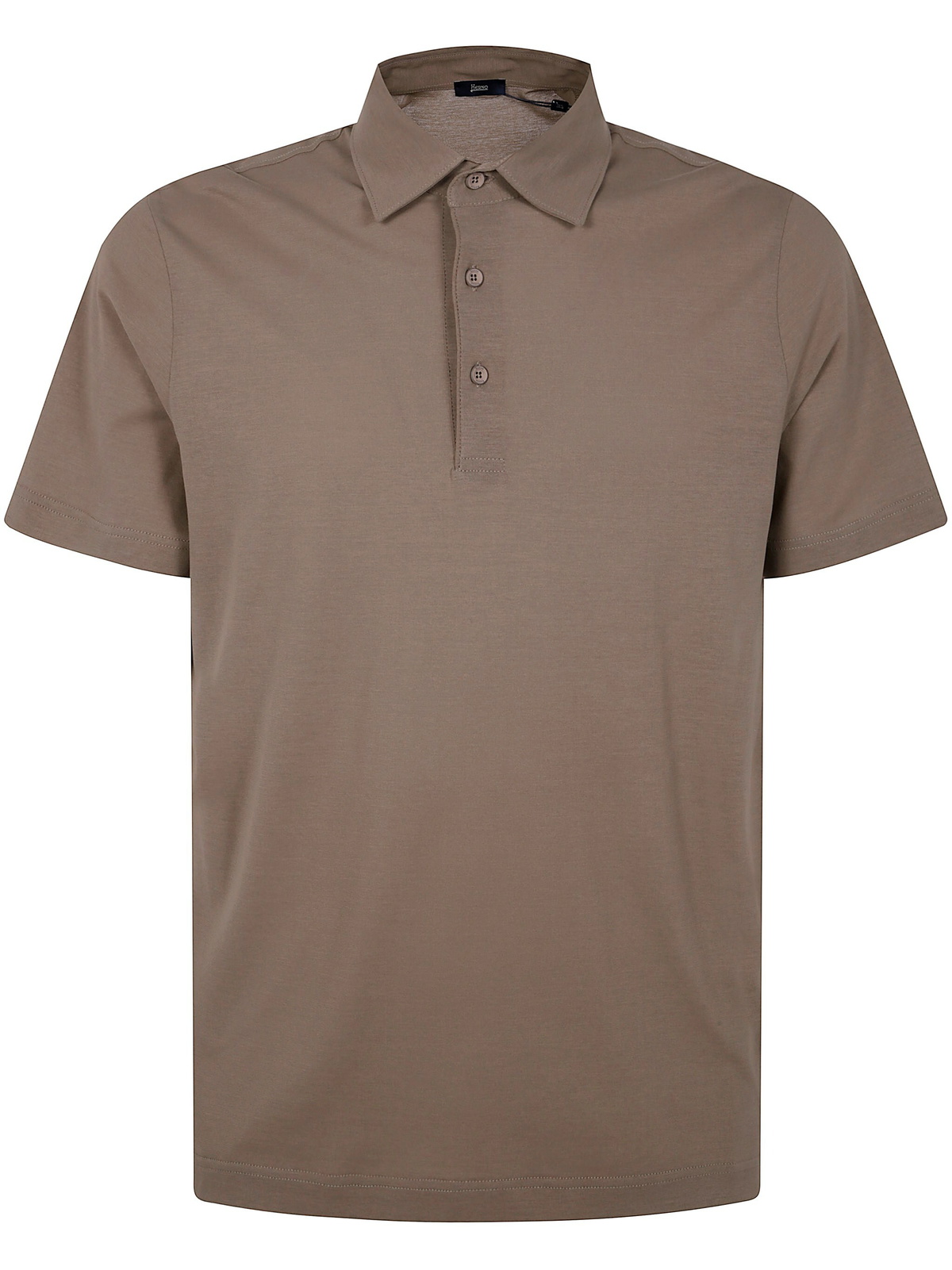 Herno Man Polo Shirt in Beige