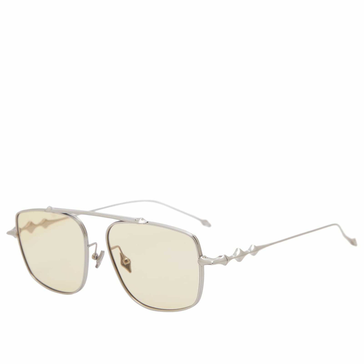 メガネ Gentle Monster Martin Glasses Gentle Monster Martin Sunglasses in Silver/Yellow Gentle Monster