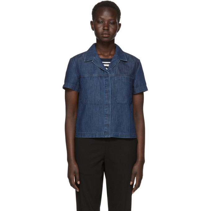 Rag and Bone Indigo Reggie Shirt Rag and Bone