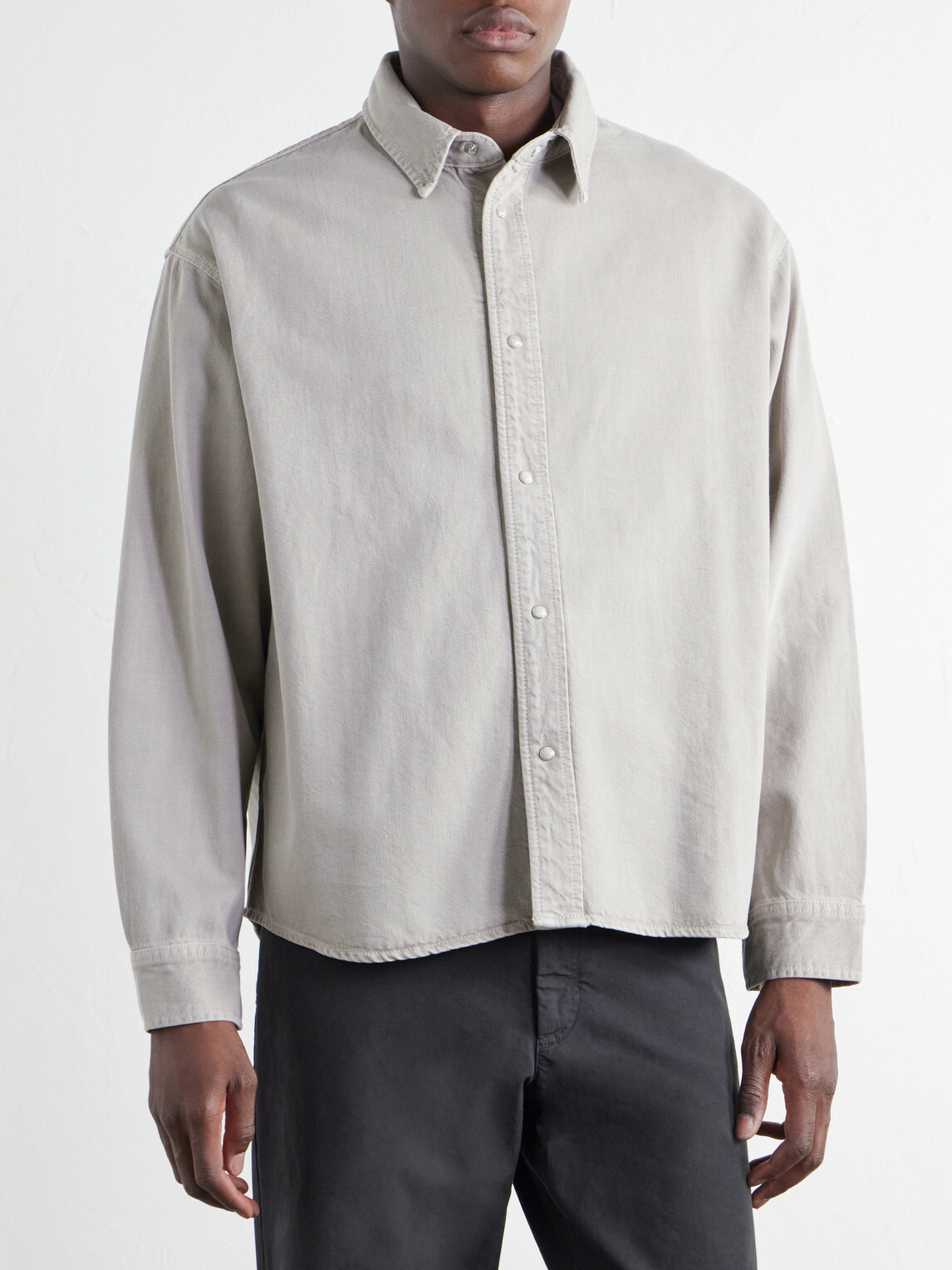 FRAME - Denim Overshirt - Neutrals